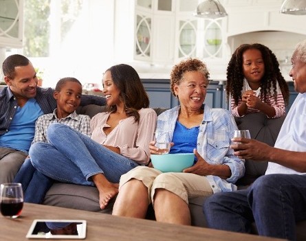 Family on Couch Family on Couch